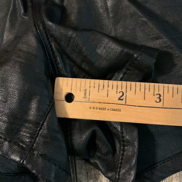 Faux Leather Shorts - Picture 4 of 9